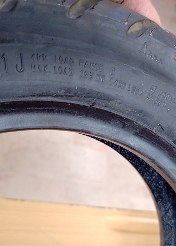 Çocuk Scooter Lastiği Siyah - Görsel 7