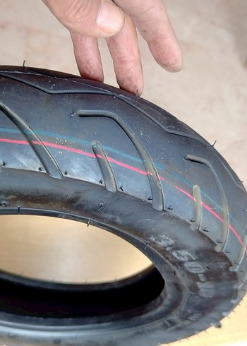 Çocuk Scooter Lastiği Siyah - Görsel 3