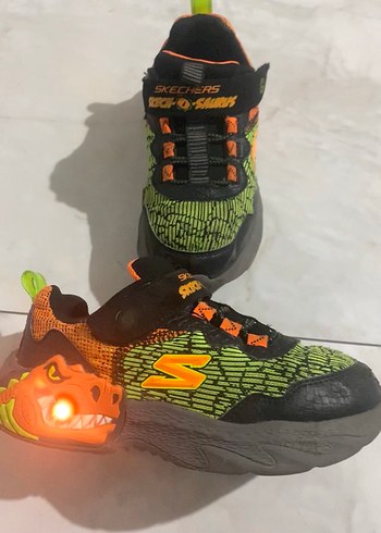 Sketchers Dinozor Çok Renkli Erkek Çocuk Sneakers