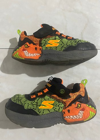 Sketchers Dinozor Çok Renkli Erkek Çocuk Sneakers