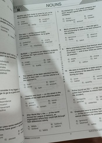 Champion 11.1 Vocabulary Soru Bankası - Görsel 3