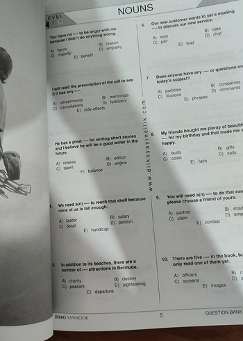 Champion 11.1 Vocabulary Soru Bankası - Görsel 2