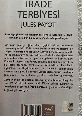 İrade Terbiyesi - Jules Payot - Görsel 4