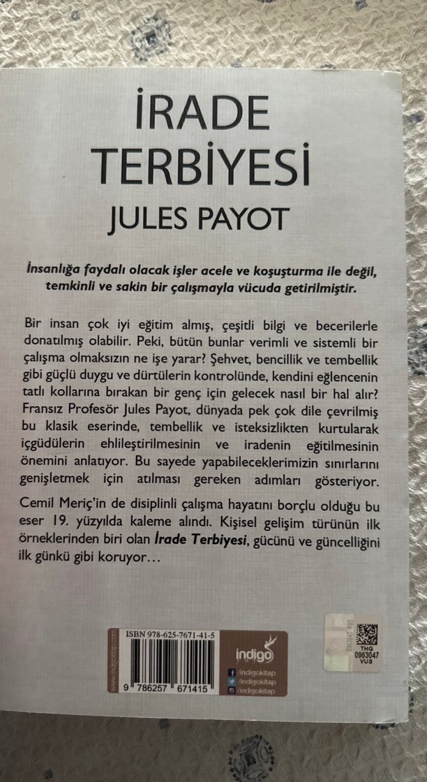 İrade Terbiyesi - Jules Payot - Görsel 4