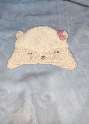 Kahverengi Kürklü Çocuk Bere - Görsel 2