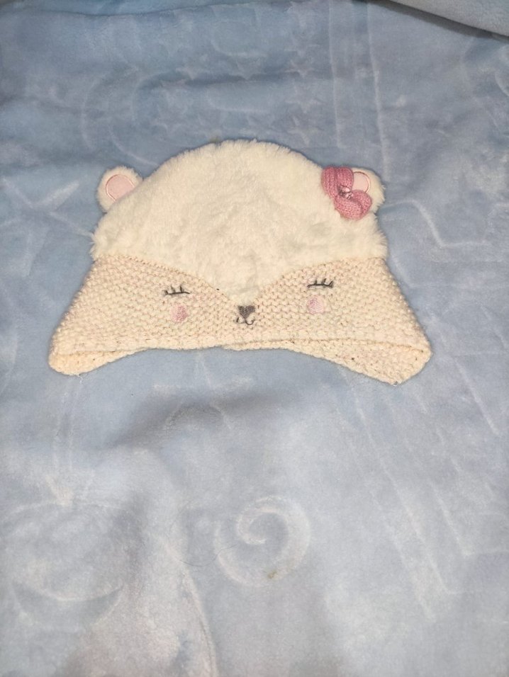 Kahverengi Kürklü Çocuk Bere - Görsel 2