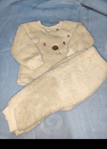 Bebek Kız Nakışlı Pastel Renk Kıyafet Seti - Görsel 10