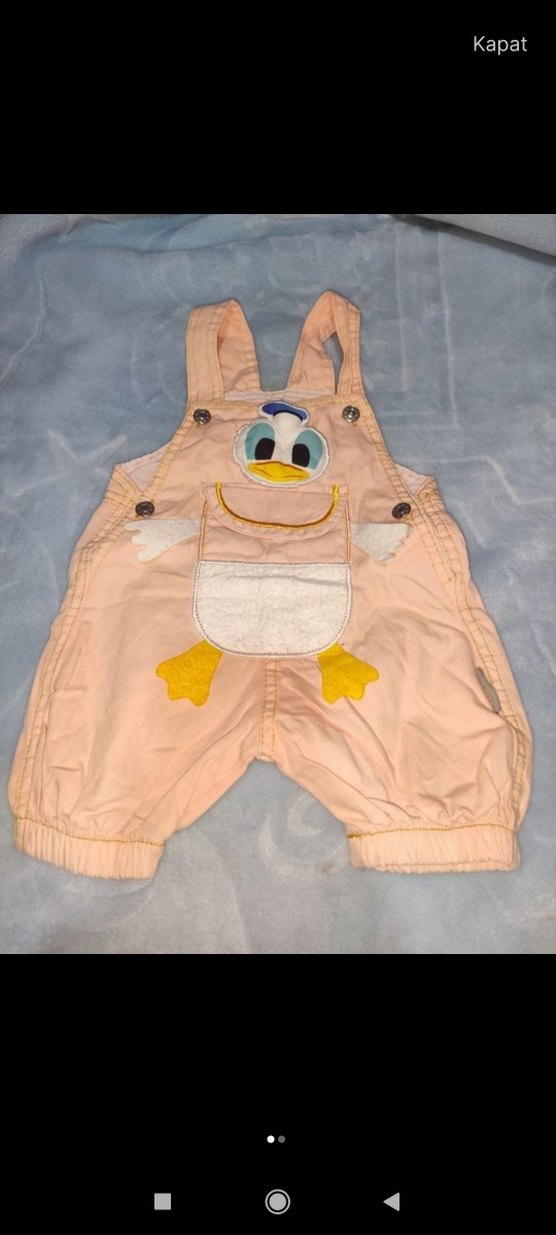 Bebek Kız Nakışlı Pastel Renk Kıyafet Seti - Görsel 4