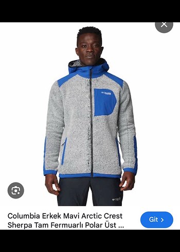 Columbia Erkek Gri Sherpa Polar Mont