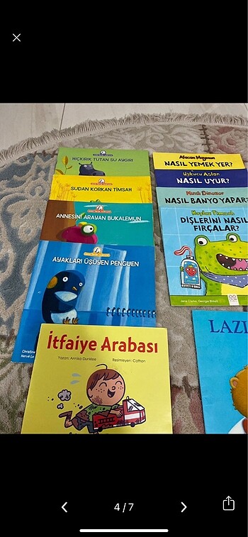 Beden Renk 0-6 yaş çocuk kitapları