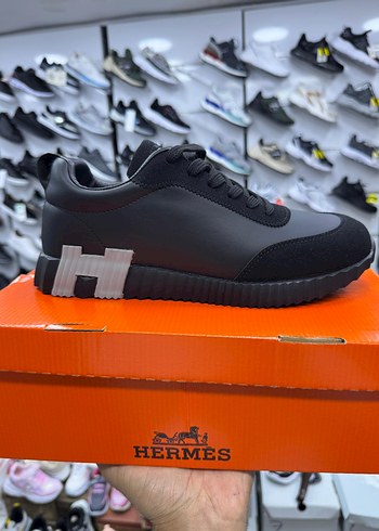 Hermes Siyah Erkek Spor Ayakkabı