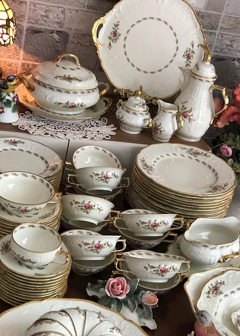 Rosenthal 12 Kişilik 90 Parça Klasik Porselen Yemek Takımı