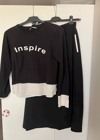 Siyah Baskılı Oversize Kadın Sweatshirt