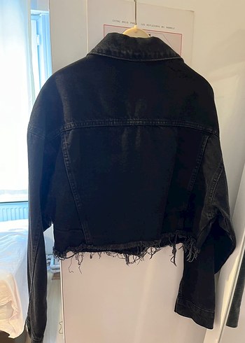 Diğer Siyah Kadın Denim Ceket
