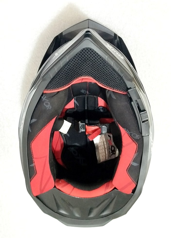 Axor xcross M-L güneş vizörlü terekli pinlock kask tertemiz - Görsel 5