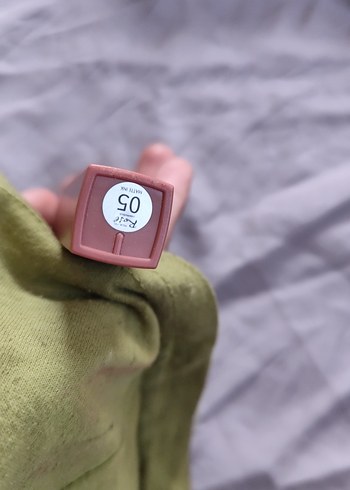 Pastel Bej Mat Ruj - Görsel 2