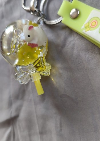 Sarı Püsküllü Bohem Anahtarlık - Görsel 5