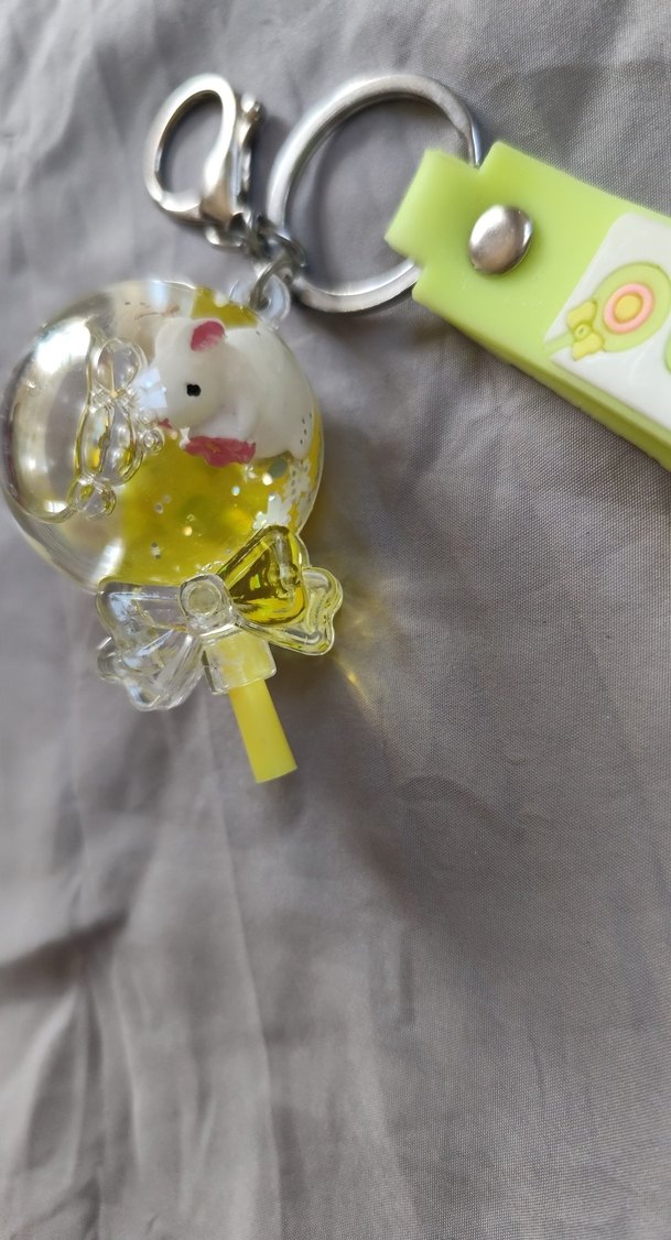 Sarı Püsküllü Bohem Anahtarlık - Görsel 5