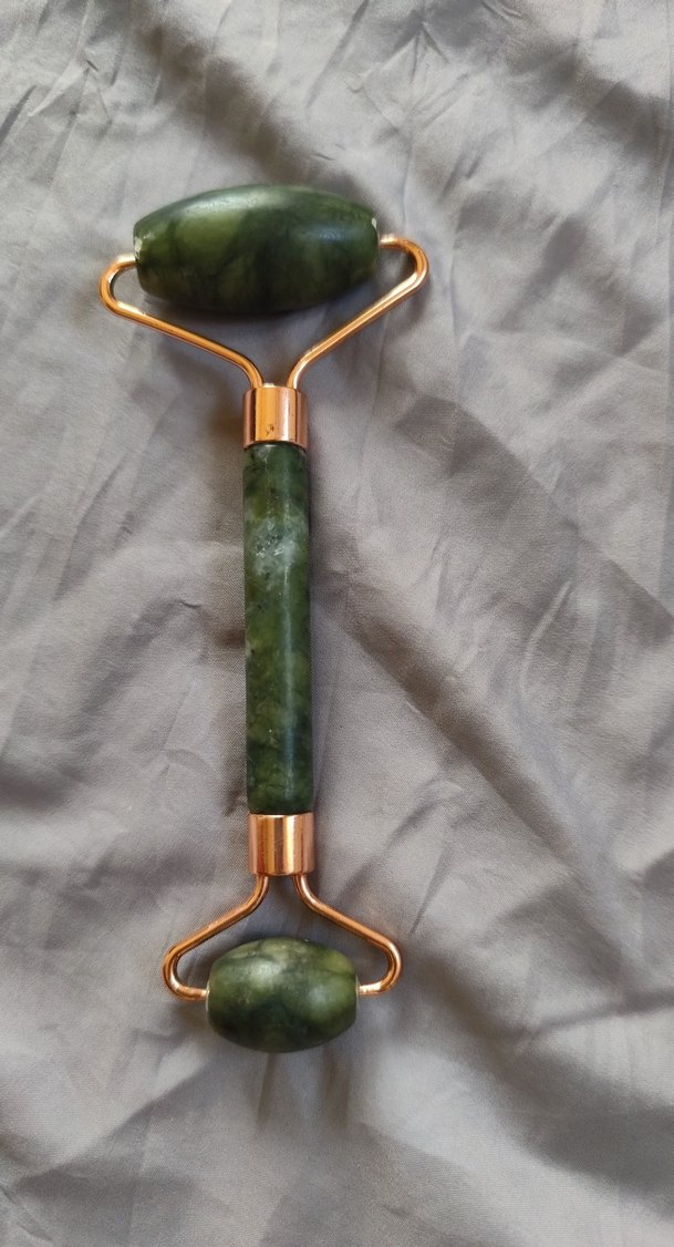 Doğal Yeşim Taşı Yüz Masaj Aleti - Görsel 2