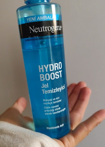 Neutrogena Hydro Boost Jel Yüz Temizleyici - Görsel 2