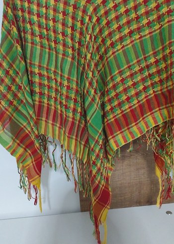 Renkli Bohem Kadın Şal - Görsel 2