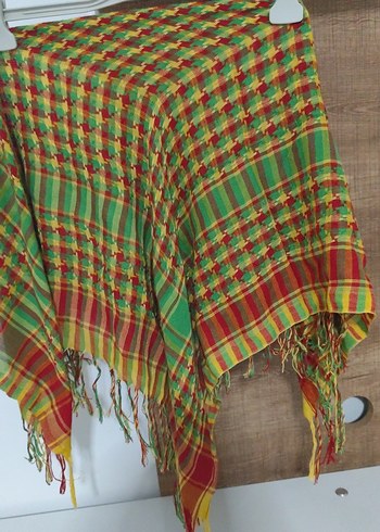 Renkli Bohem Kadın Şal - Görsel 3