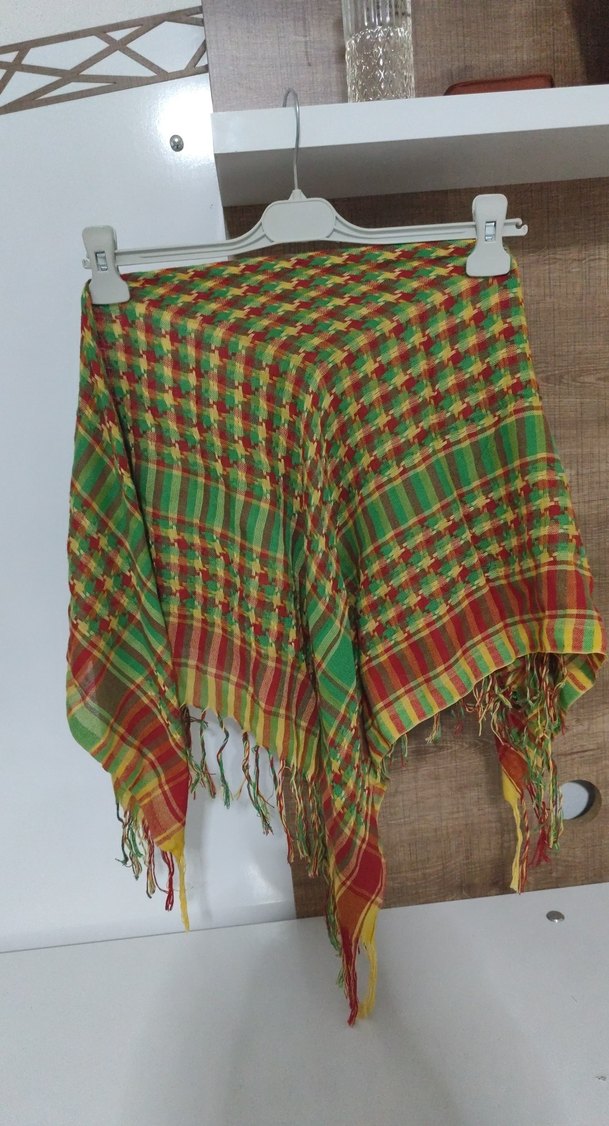 Renkli Bohem Kadın Şal - Görsel 4