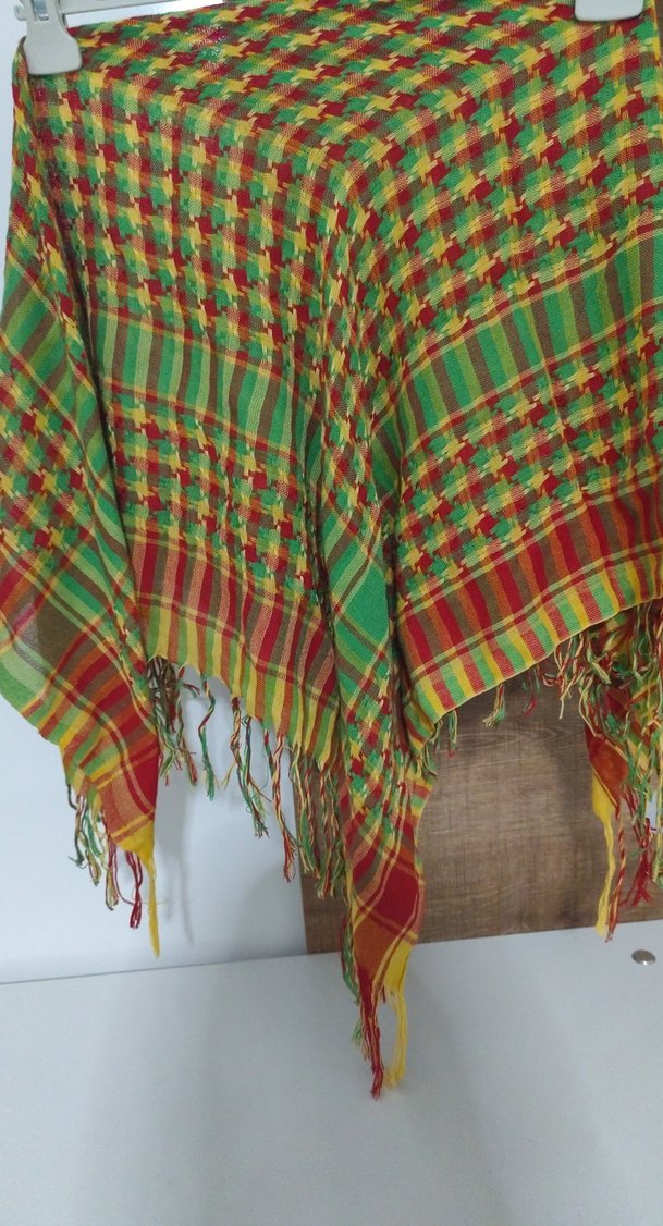 Renkli Bohem Kadın Şal - Görsel 2