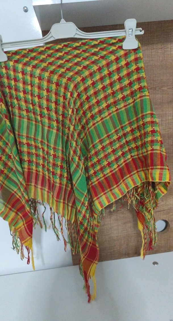 Renkli Bohem Kadın Şal - Görsel 3