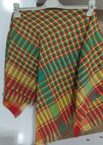 Renkli Bağlamalı Kısa Bohem Pono - Görsel 3