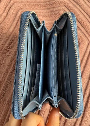 Kadın Kot Fermuarlı Cüzdan - Görsel 4