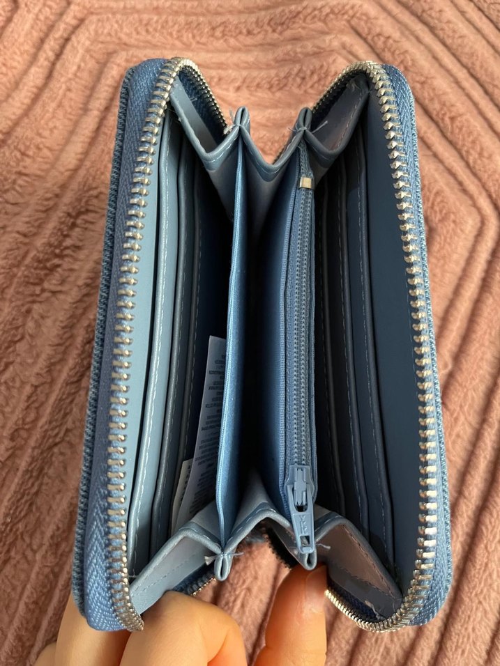 Kadın Kot Fermuarlı Cüzdan - Görsel 4