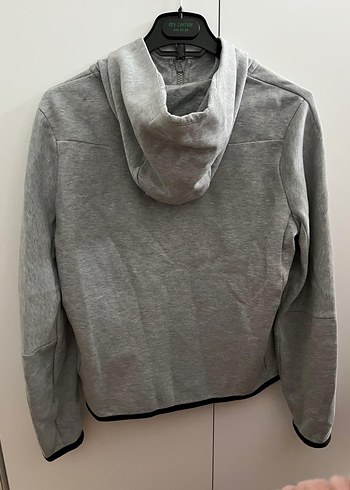 Nike Fermuarlı Gri Sweatshirt - Görsel 5