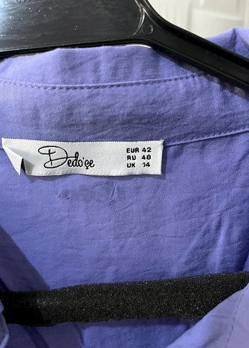 Mor Keten Salaş Uzun Elbise - Görsel 5