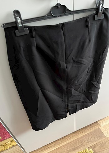 Siyah Kemerli Mini Etek - Görsel 3