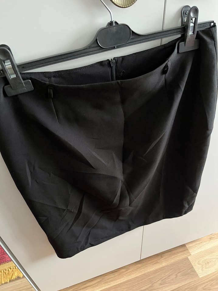 Siyah Kemerli Mini Etek - Görsel 2