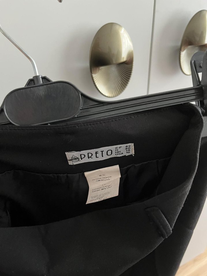 Siyah Kemerli Mini Etek - Görsel 4