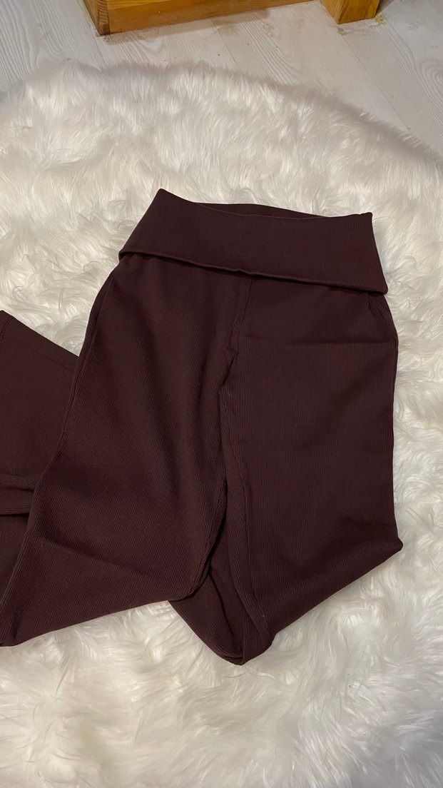 Mürdüm ispanyol paça tayt - Görsel 2