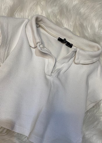 Polo yaka crop