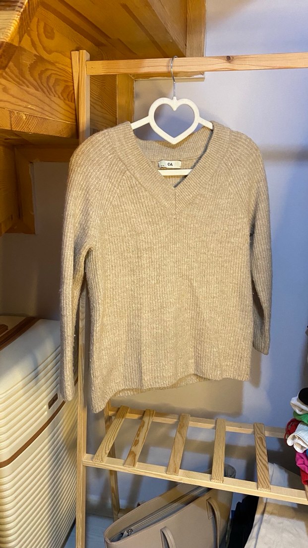 Örgü Yün Kazak - Görsel 2