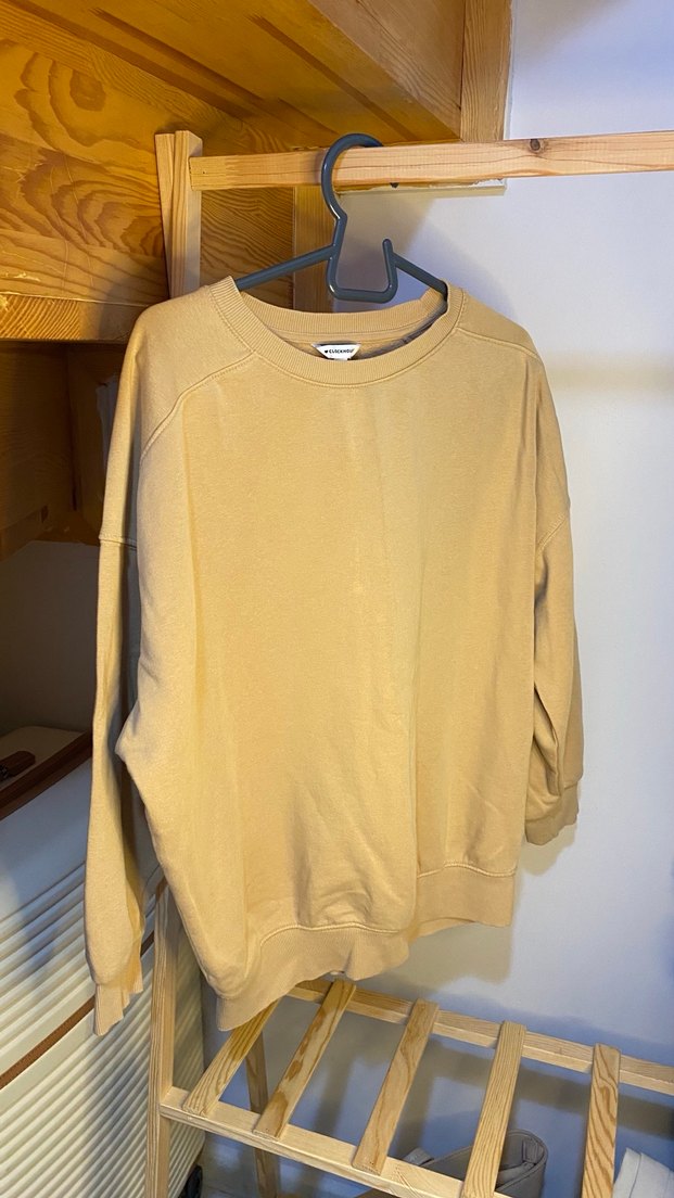 Krem sweatshirt - Görsel 3