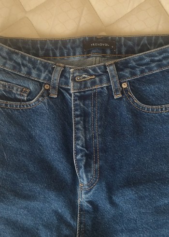 Trendyol & Milla Lacivert Kadın Denim Midi Jean