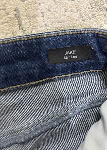 m Beden mavi Renk Lacivert Erkek Denim Jean Pantolon Mavi
