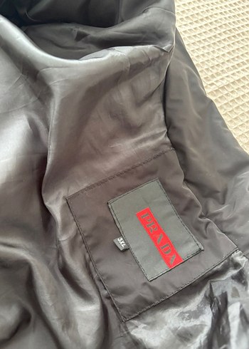 3xl Beden Siyah Erkek Prada Streetwear Mont
