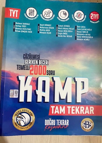 Bilgi Sarmal KAMP TYT Tam Tekrar Soru Bankası 2000 Soru