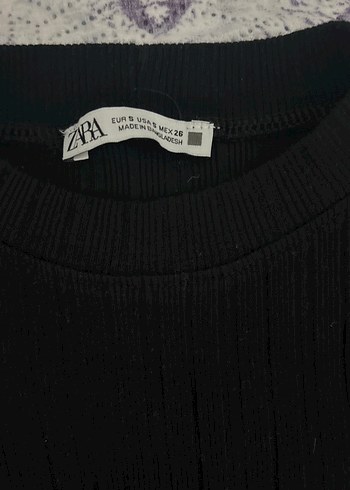 Zara Uzun Kollu Siyah Gotik Elbise