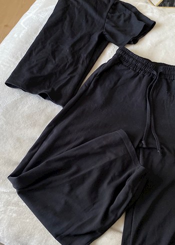 Diğer Siyah Oversize Eşofman Altı