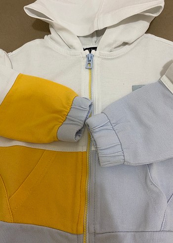 Beyaz Kapüşonlu Erkek Eşofman Takımı - Görsel 3