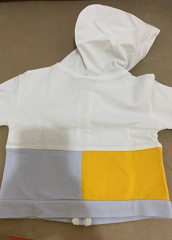 Beyaz Kapüşonlu Erkek Eşofman Takımı - Görsel 2