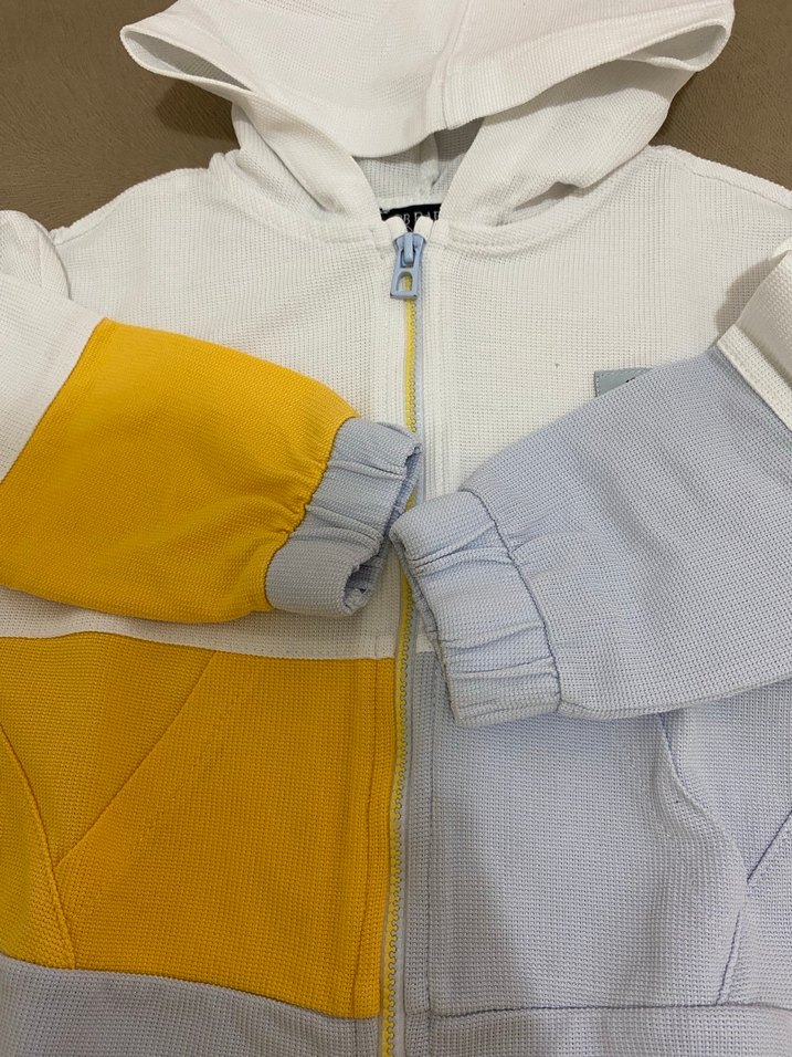 Beyaz Kapüşonlu Erkek Eşofman Takımı - Görsel 3